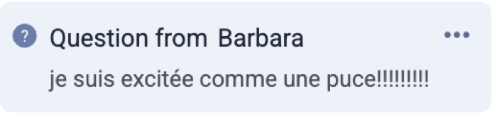 Témoignage de participant 1