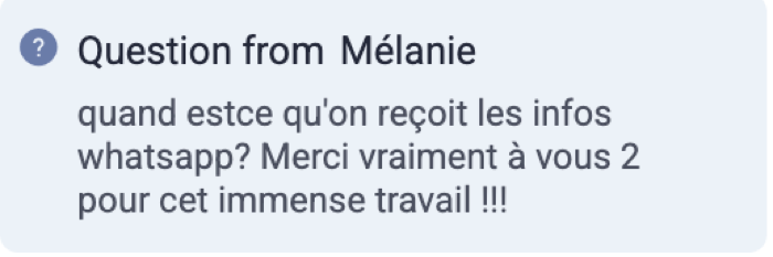Témoignage de participant 11