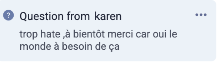 Témoignage de participant 19