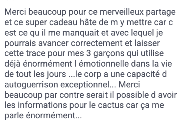 Témoignage de participant 25