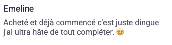 Témoignage de participant 39