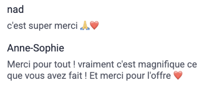 Témoignage de participant 47