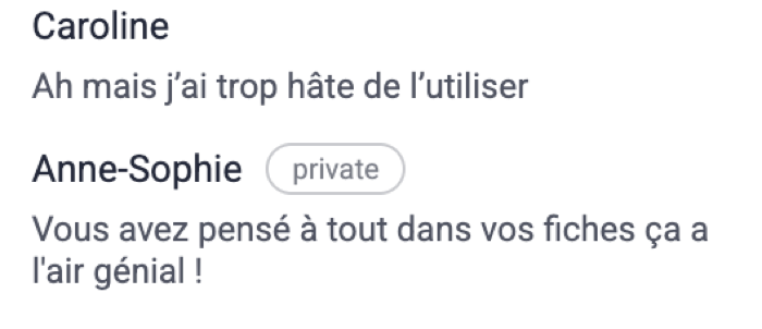 Témoignage de participant 57